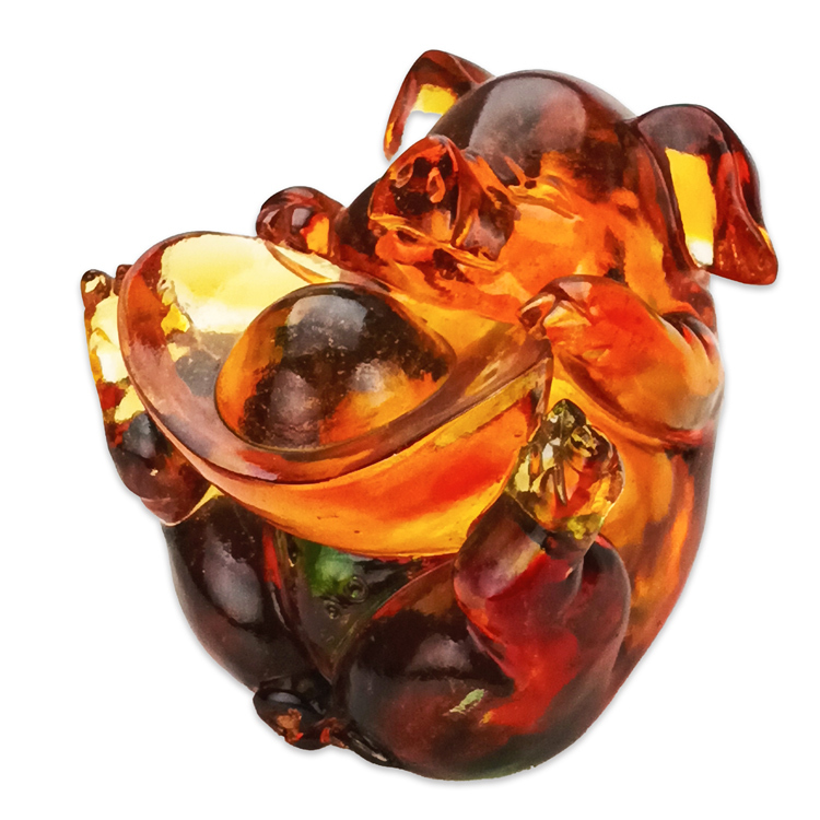 鹿港窯禮品館｜賺翻天 元寶豬