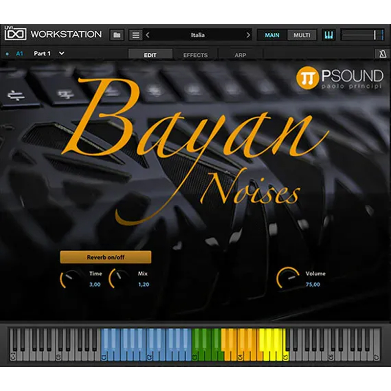 PSound Bayan｜巴揚手風琴虛擬音色庫