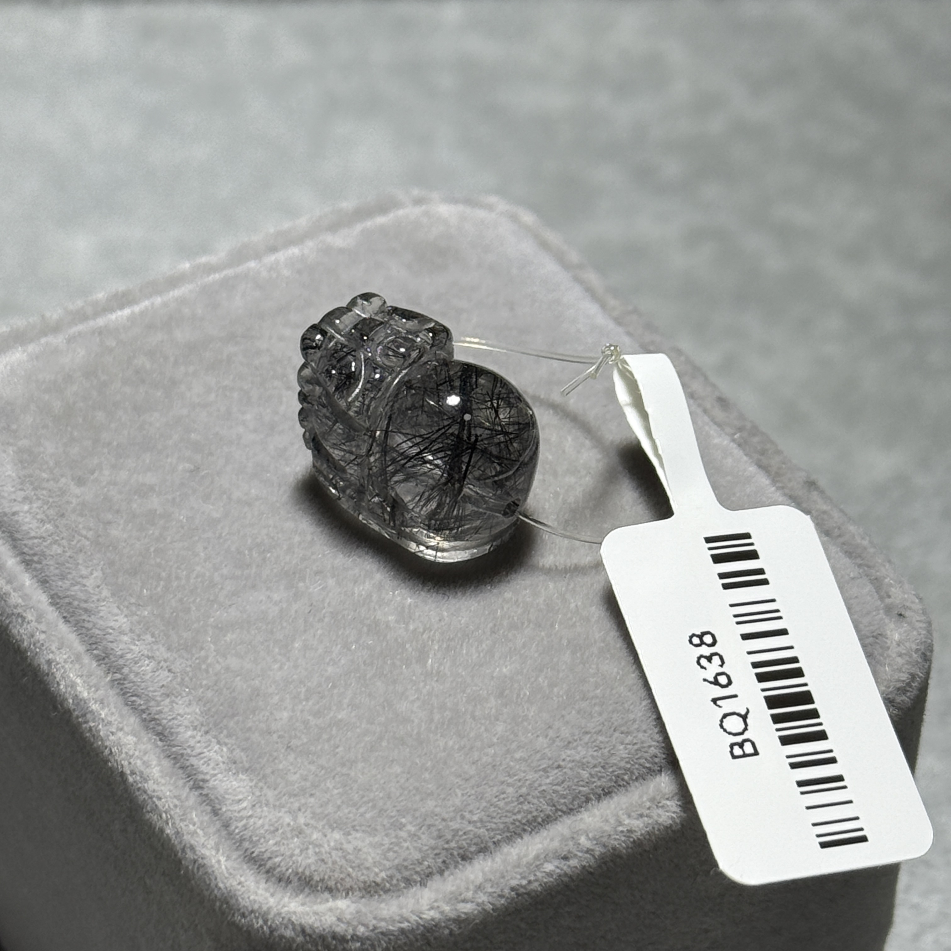 黑髮晶貔貅 15.6*10.1 BQ1638