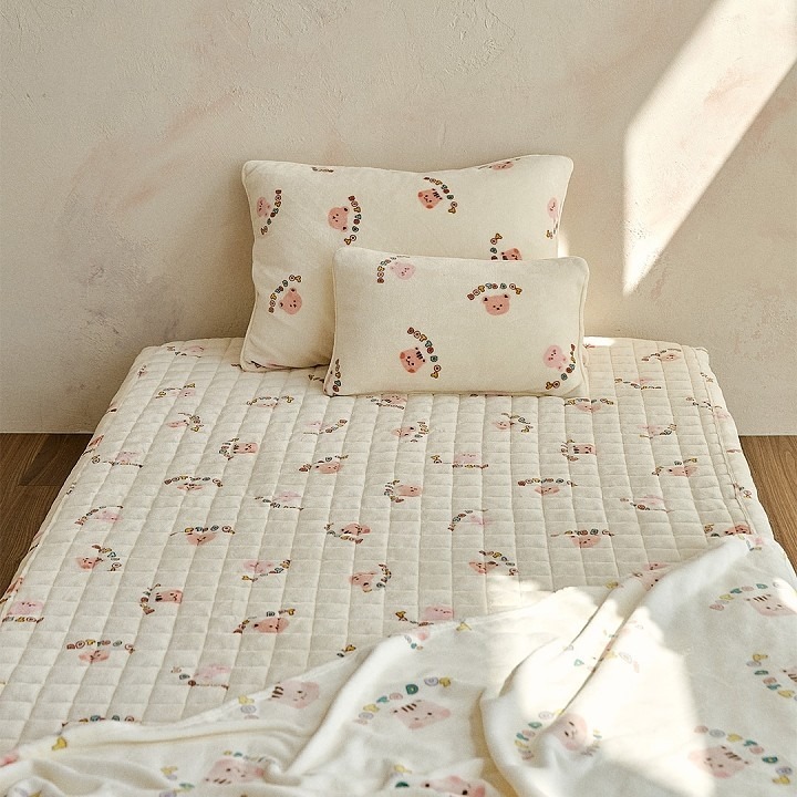 25F/W DTD暖心抱抱~超柔軟法蘭絨保暖枕套/床墊