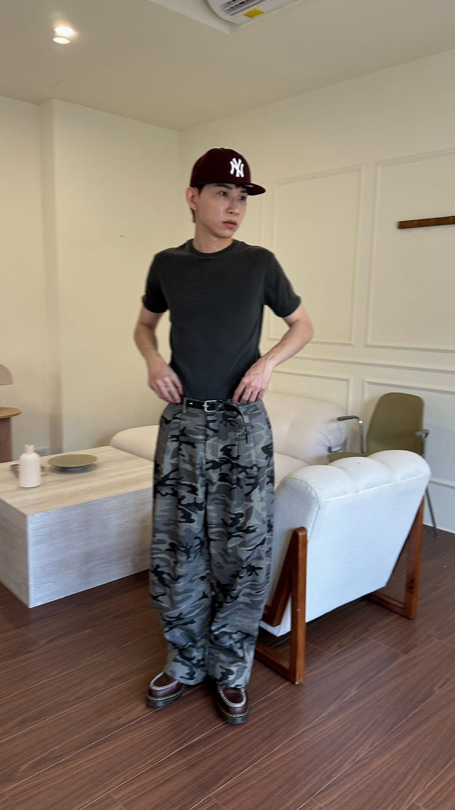 斜紋挺版迷彩褲