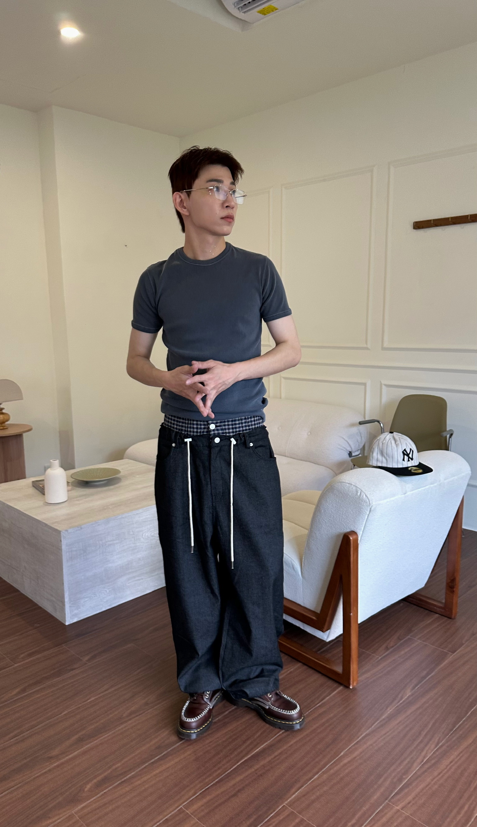 質感彈性合身上衣☝🏻