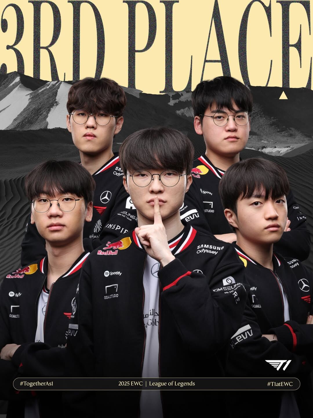 LOL - 2025 T1 2nd Uniform Jacket