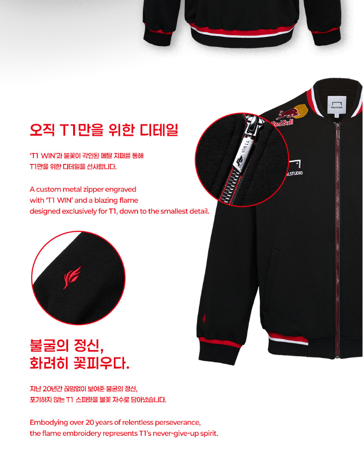 LOL - 2025 T1 2nd Uniform Jacket