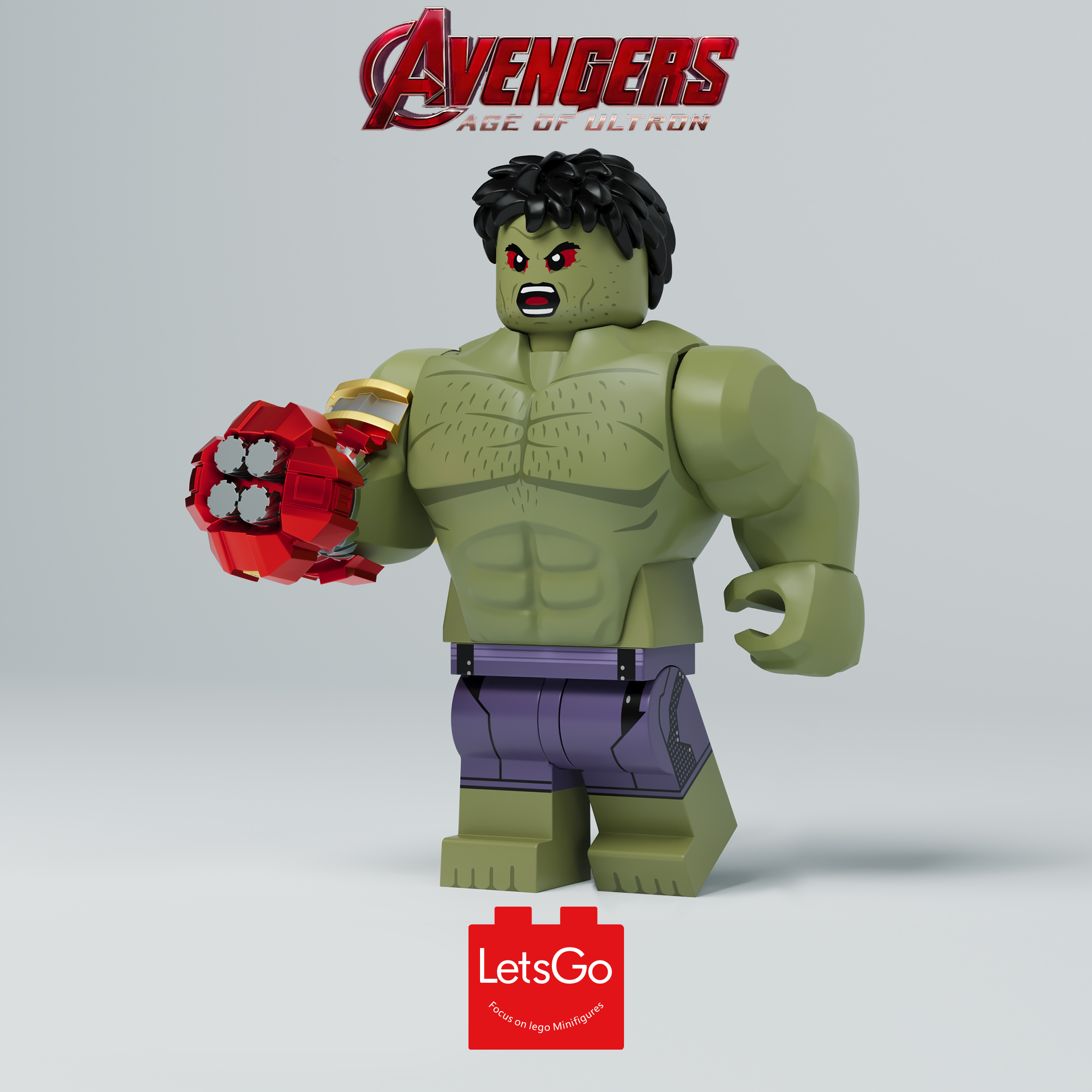 [Lets Go][Preorder] Avengers: Age of Ultron - Hulk [PADprinted]