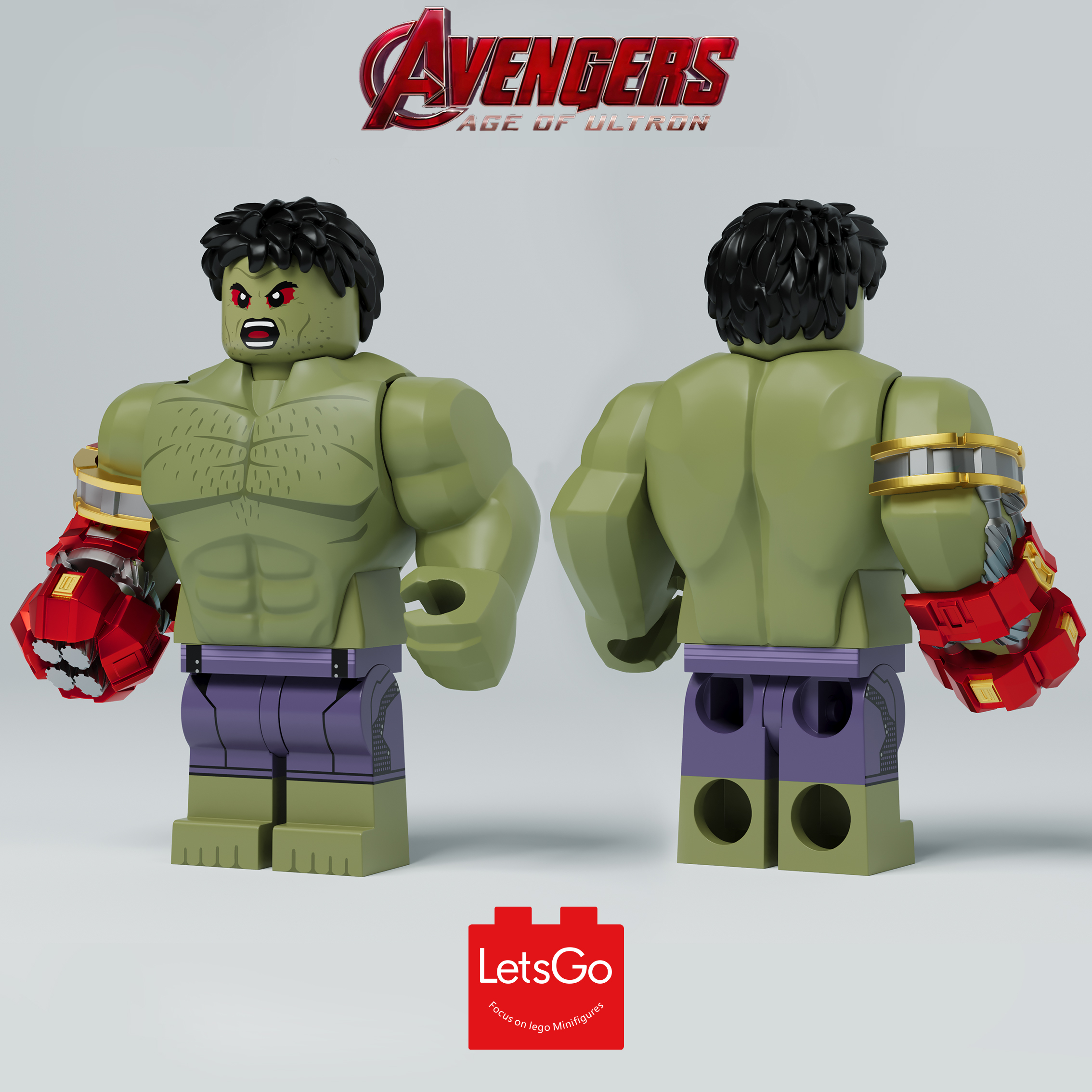 [Lets Go][Preorder] Avengers: Age of Ultron - Hulk [PADprinted]