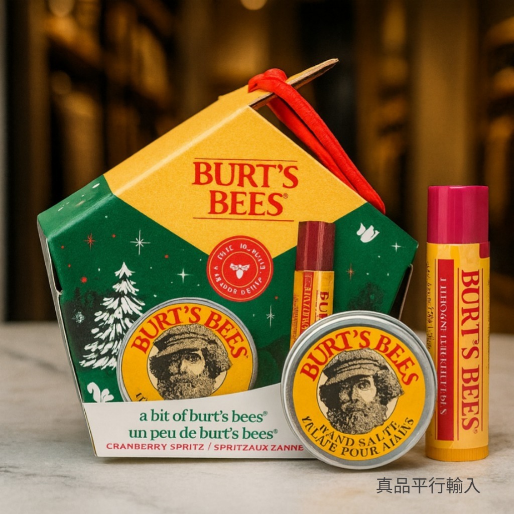 【現貨】BURTS BEES Cranberry Spritz H091256 聖誕限定套裝