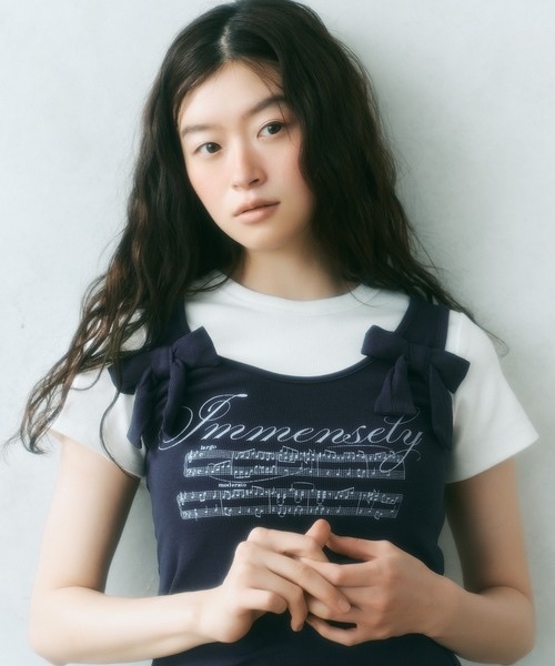 FCMM / RIBBON TANKTOP