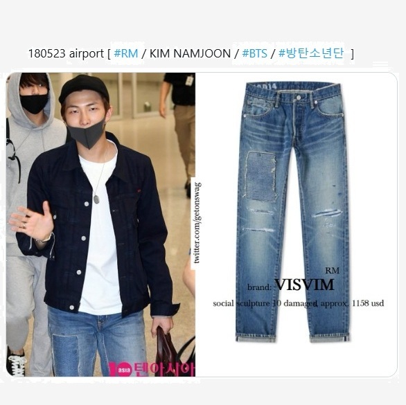 VISVIM SOCIAL SCULPTURE 10 DAMAGED-14 JEANS (( USED S )) *近未使用品 - SIZE 34 PRE ORDER ITEM (預訂中)