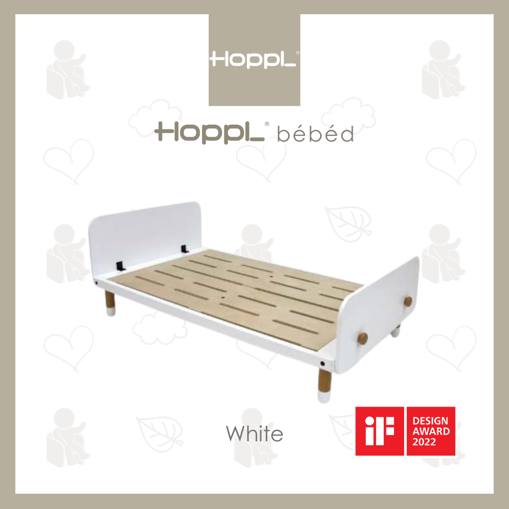 Hoppl Bed - White