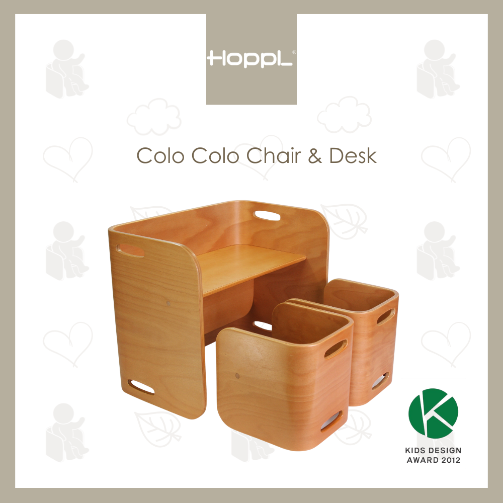 Colo Colo Chair & Desk - Natural