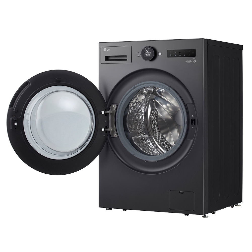 【LG】蒸洗脫烘｜15公斤｜AI DD™蒸氣變頻滾筒洗衣機 |夜墨灰｜WD-S15NDB