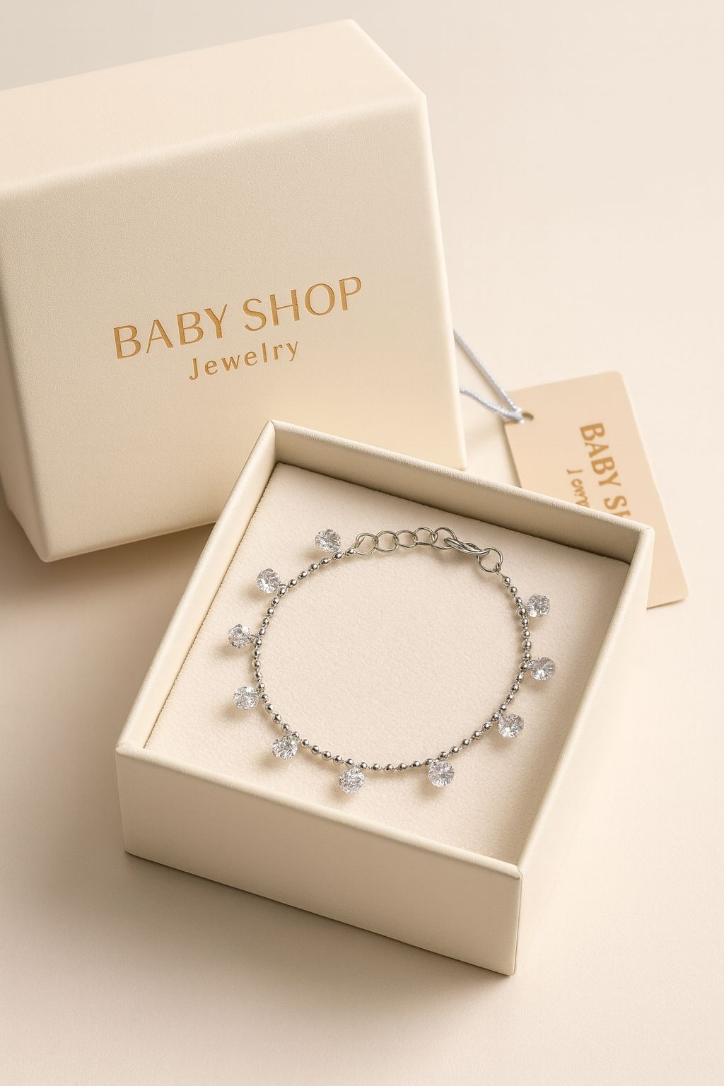 【預購】KK091302 閃石純銀手鏈