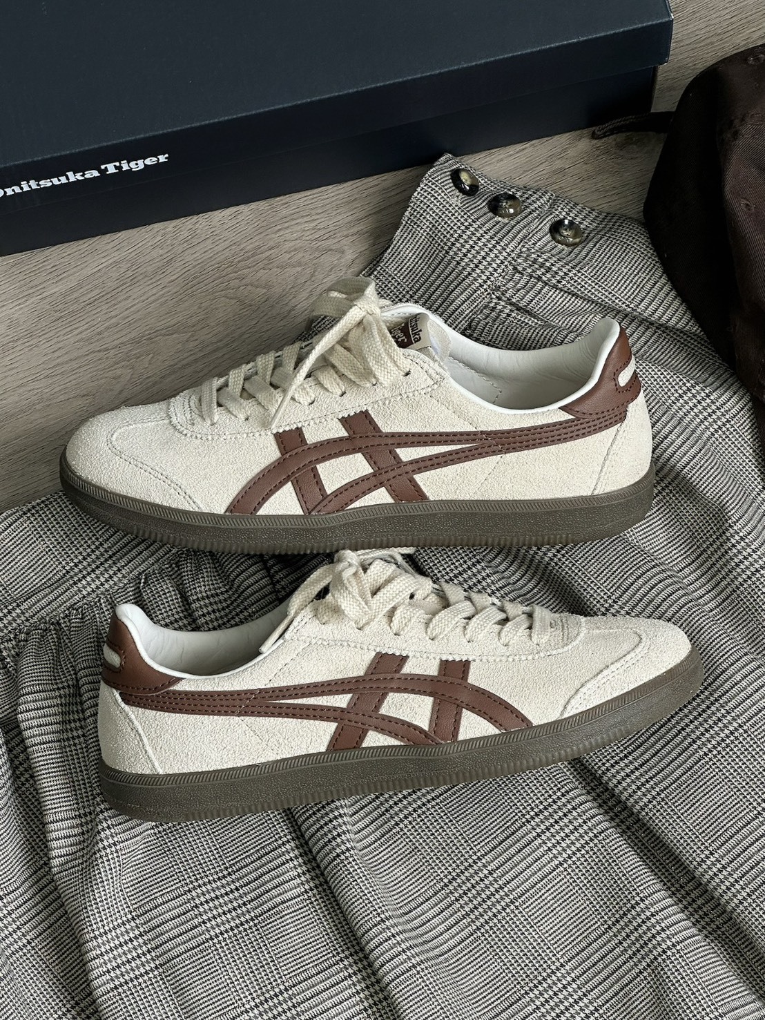 Onitsuka Tiger 鬼塚虎 Tokuten  麂皮榛果