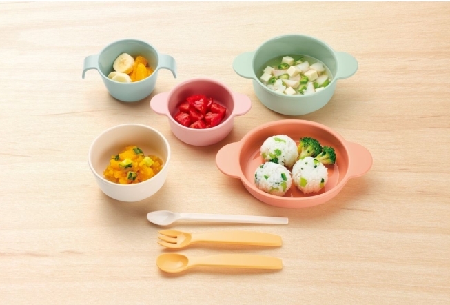 Combi 日式離乳收納餐具  119251