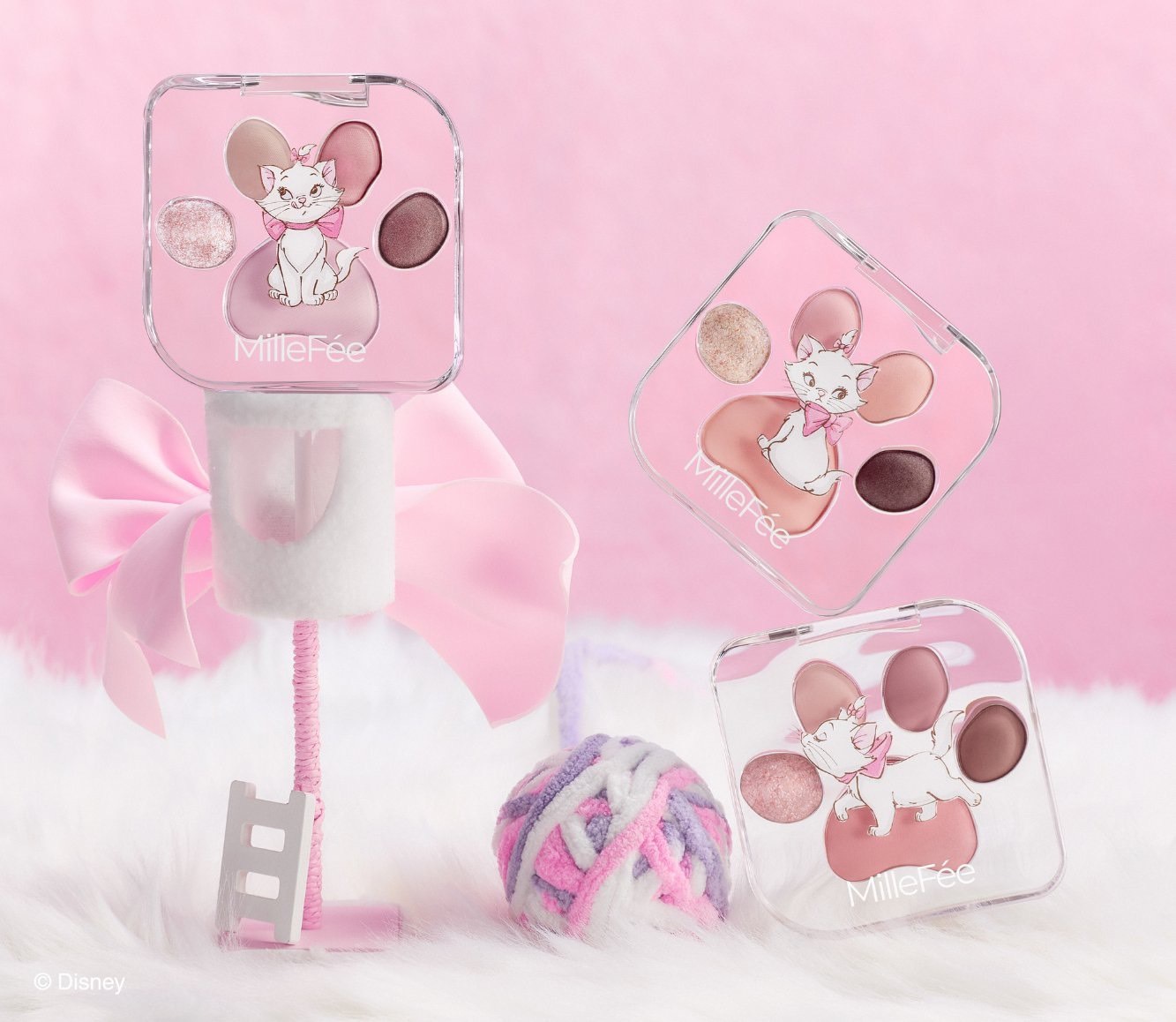 可愛瑪麗貓與MilleFée聯名眼影盤