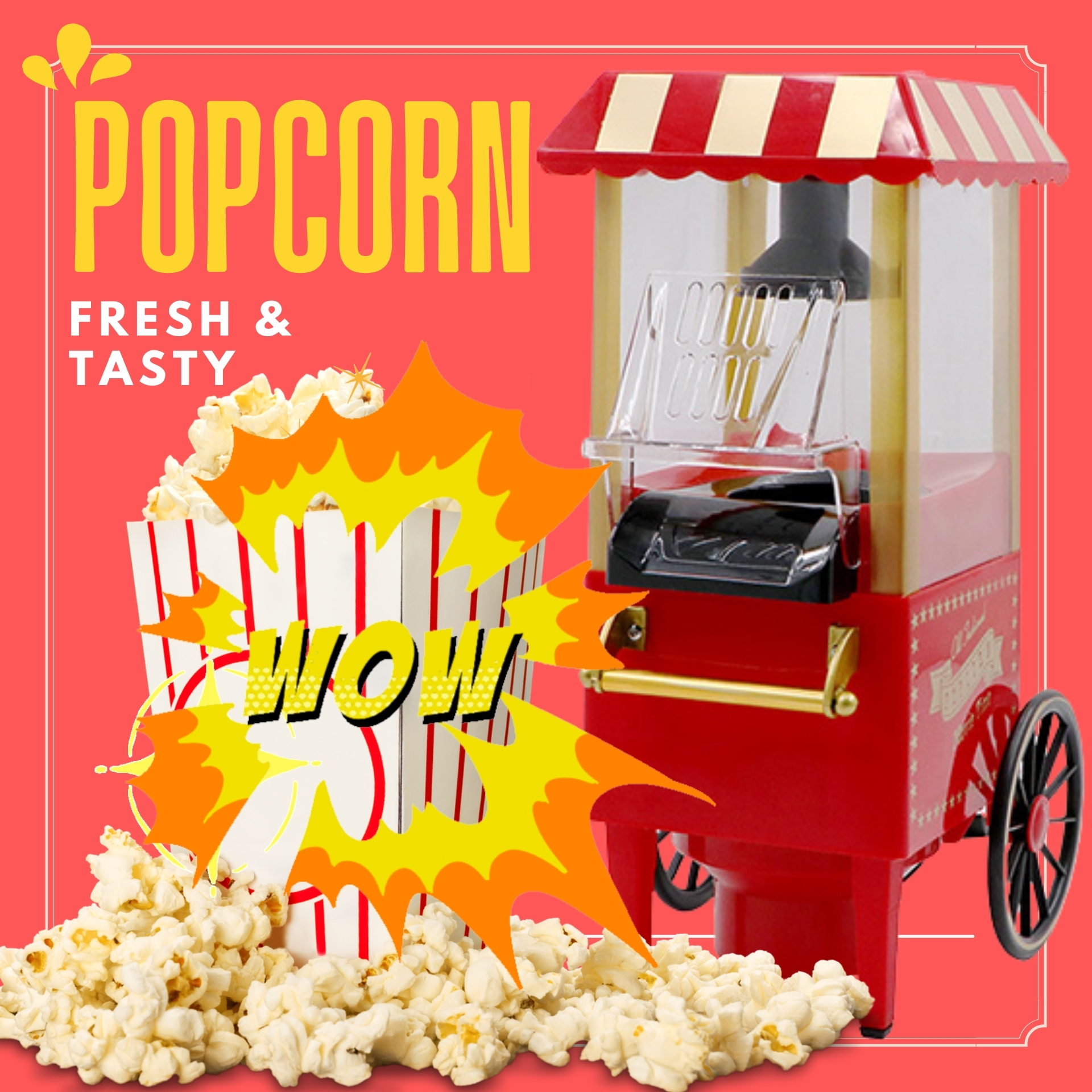 JTSK Japan classic car automatic popcorn machine P3174