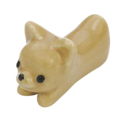 日式陶瓷狗狗筷子托 (非日本製)