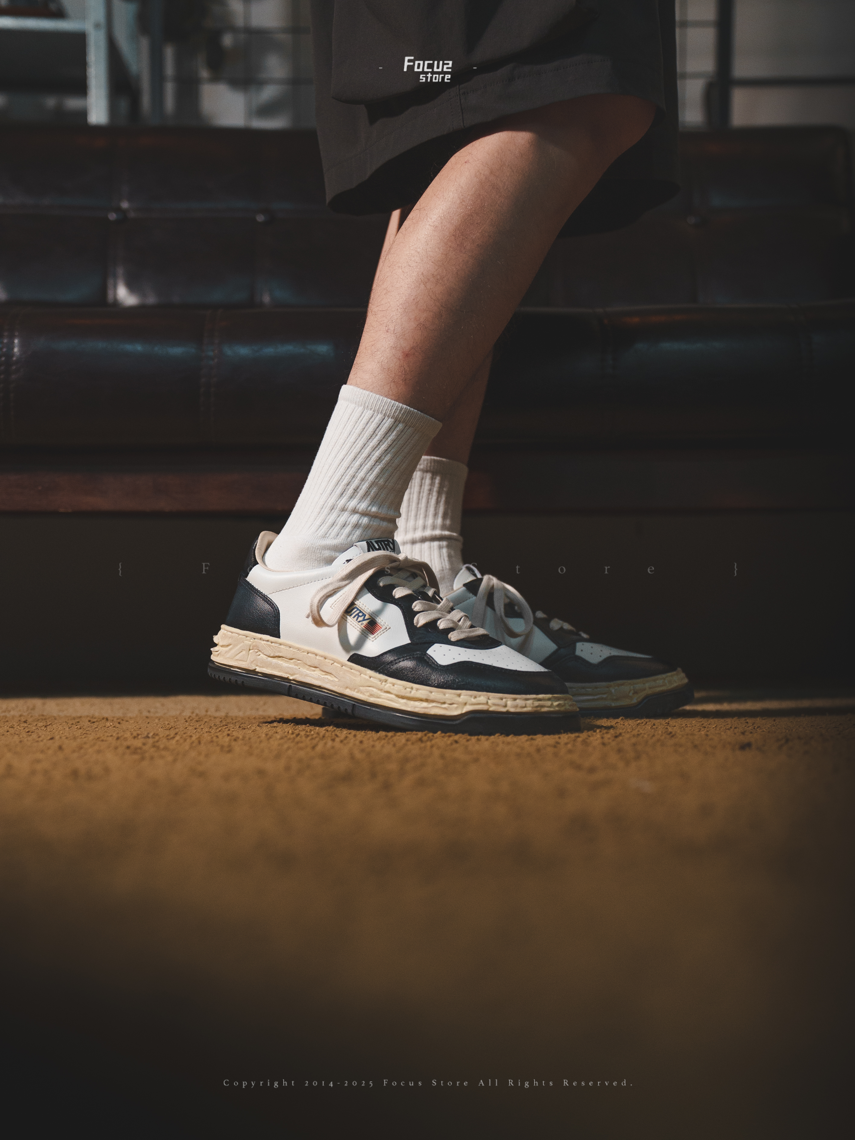 【Focus Store】預購 AUTRY x Maison Mihara Yasuhiro Medalist "Black White" 黑白 AVLM-MMY3