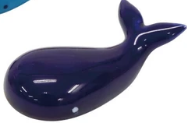 日本美濃燒海豚筷子托(深藍) (日本製)