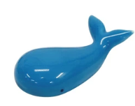 日本美濃燒海豚筷子托(天藍) (日本製)