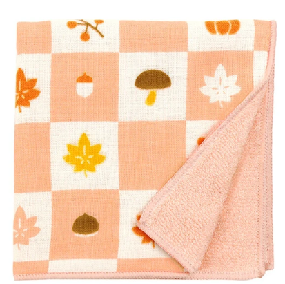 日式柔軟棉紗布雙層方巾 25x25 (日本製)