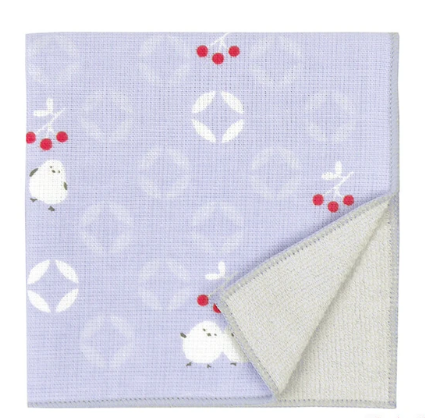 日式柔軟棉紗布雙層方巾 25x25 (日本製)