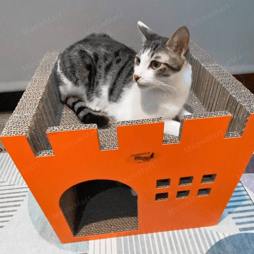 台灣CO.CO.CAT酷酷貓｜豪華城堡貓抓板