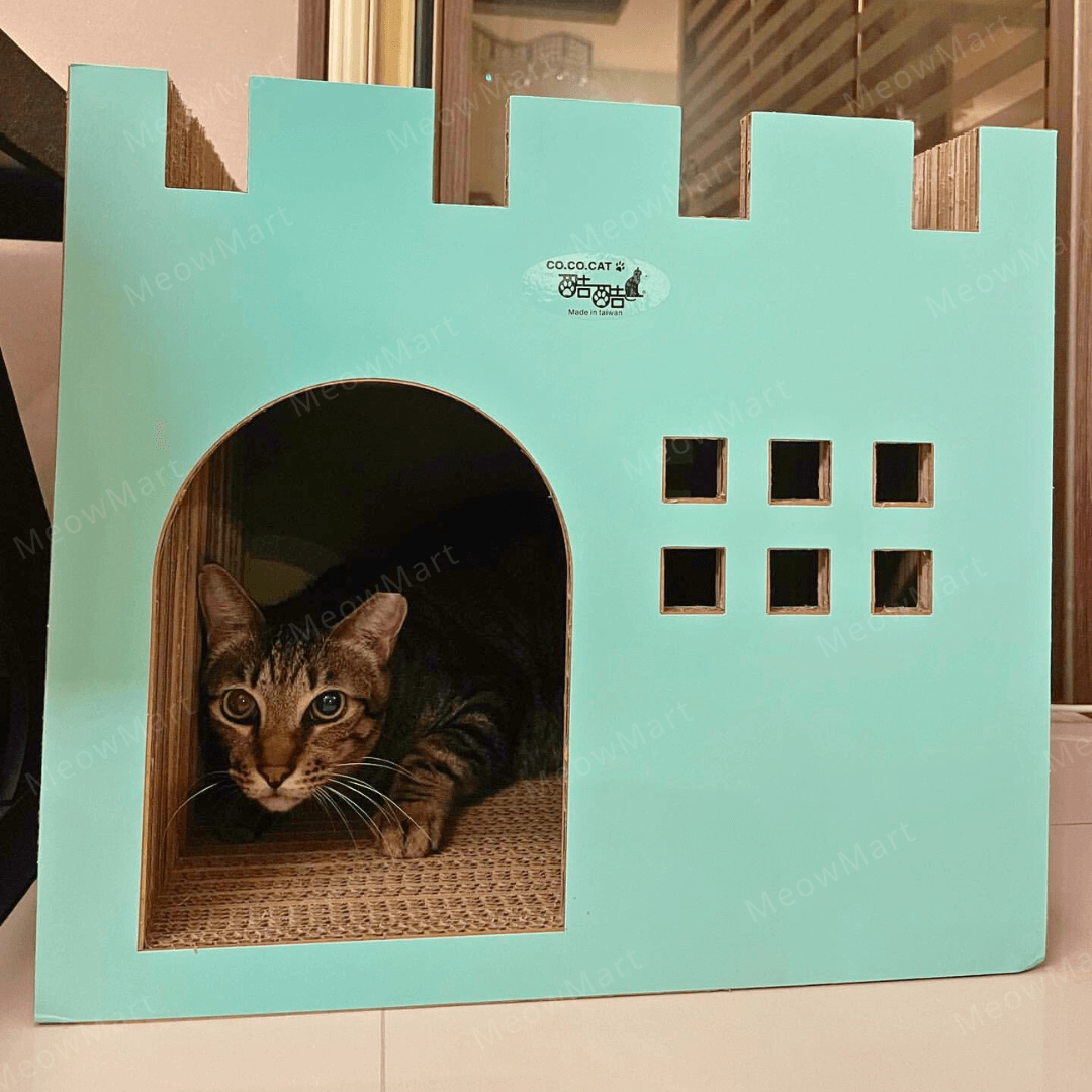 台灣CO.CO.CAT酷酷貓｜豪華城堡貓抓板