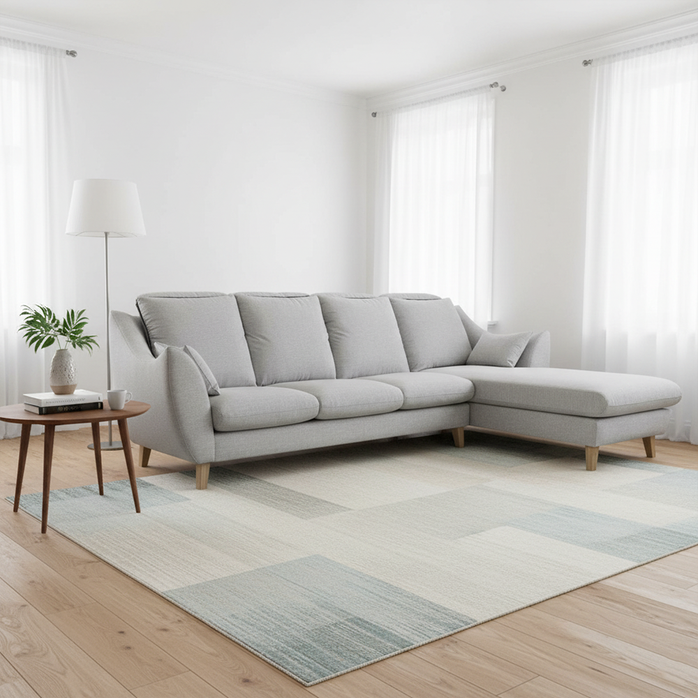 零碼特賣！「簡悅」L型沙發組 | 可拆洗貓抓皮，輕鬆打理！