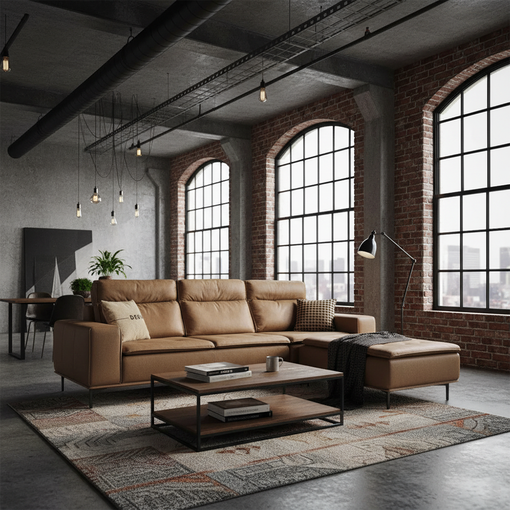 【慕特L型麂皮沙發】 嚴選布料 極致舒適