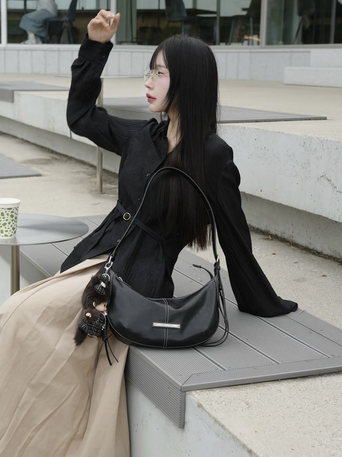 Matin Kim MOONLINE 外縫線 月牙包🌙