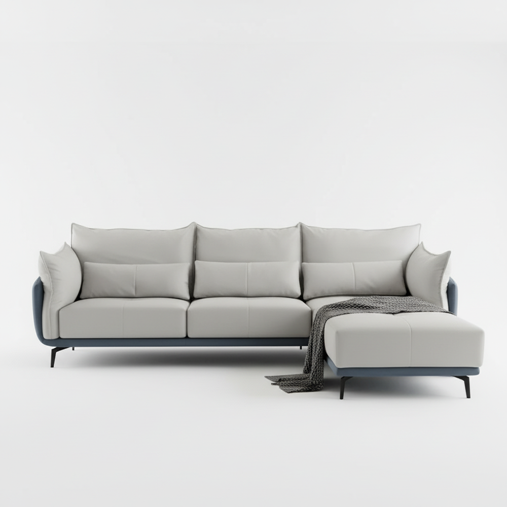 伊森的午後 L型貴妃椅 | 多段式可調機能頭枕