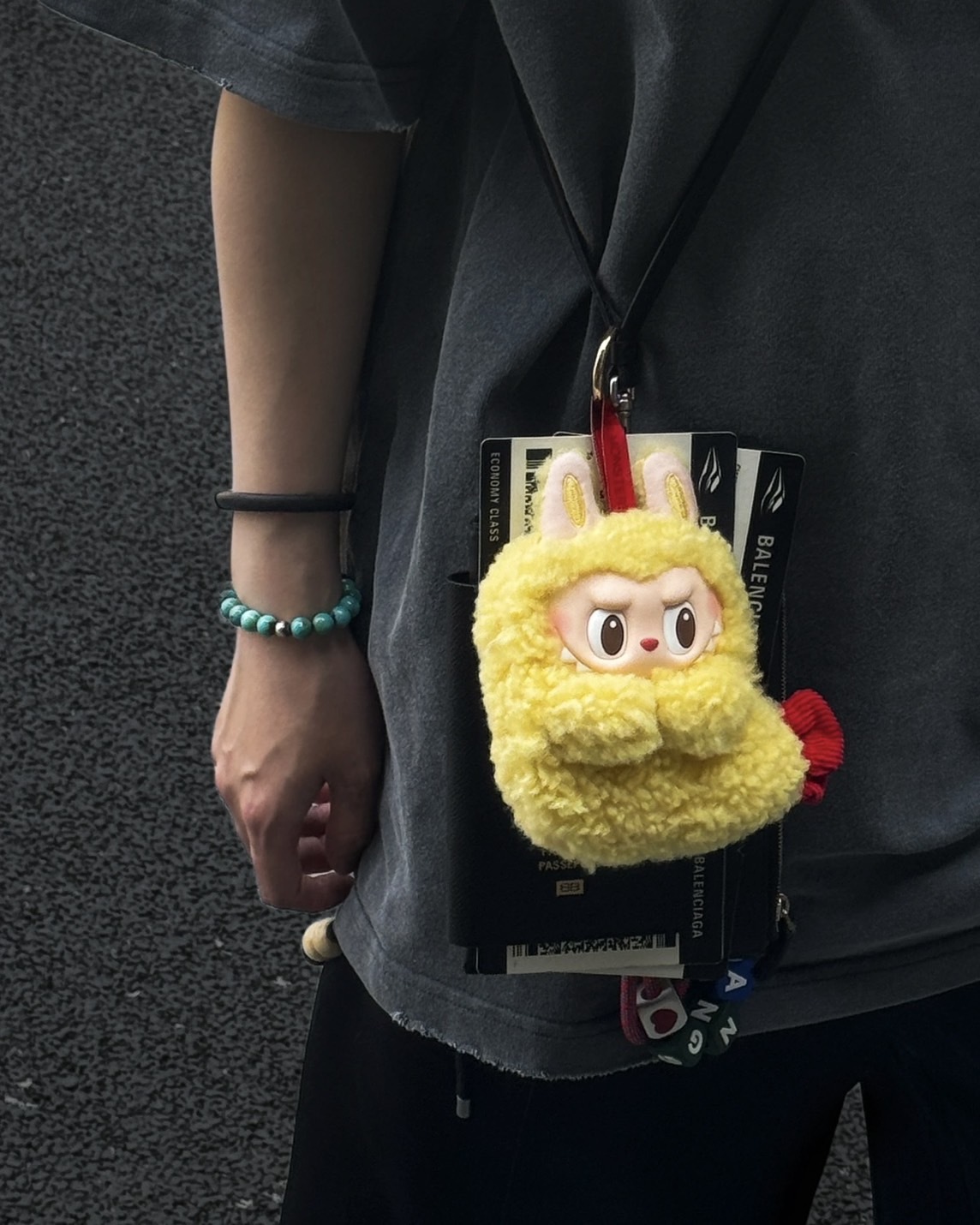 🍤POP MART LABUBU 炸蝦 耳機包 掛飾