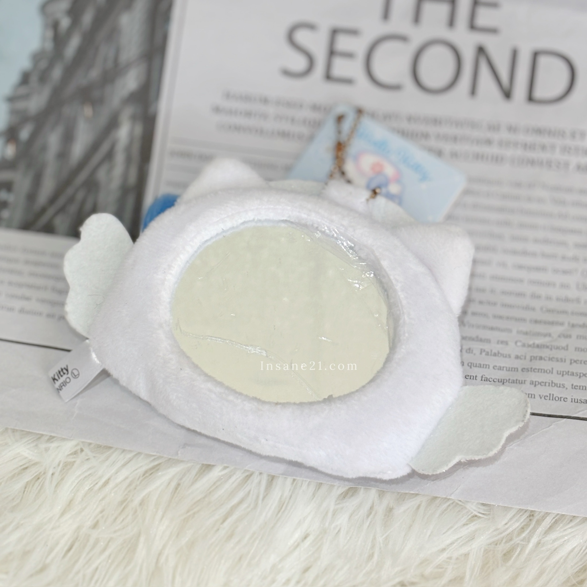 SANRIO 三麗鷗 HELLO KITTY 凱蒂貓 大頭鏡子 天使系列