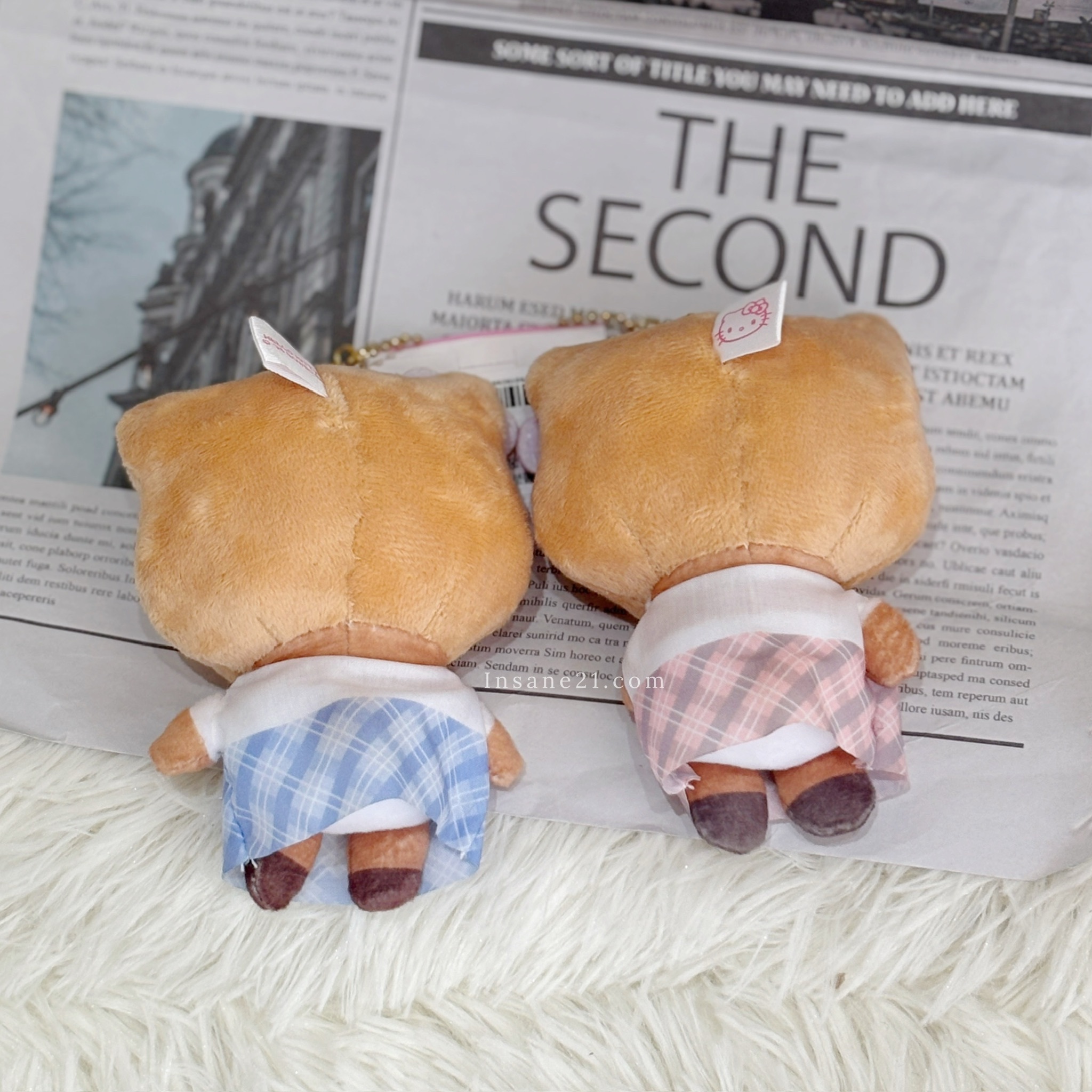 SANRIO 三麗鷗 HELLO KITTY 兩入磁吸吊飾 L號 愛心小鑽 情侶 朋友