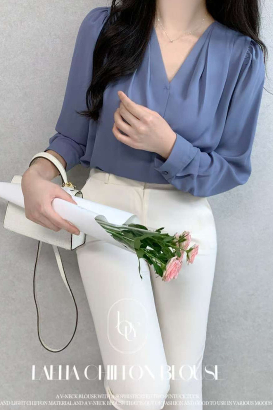 TOP#7736🤍靜靜地有層次．柔攝線感上衣