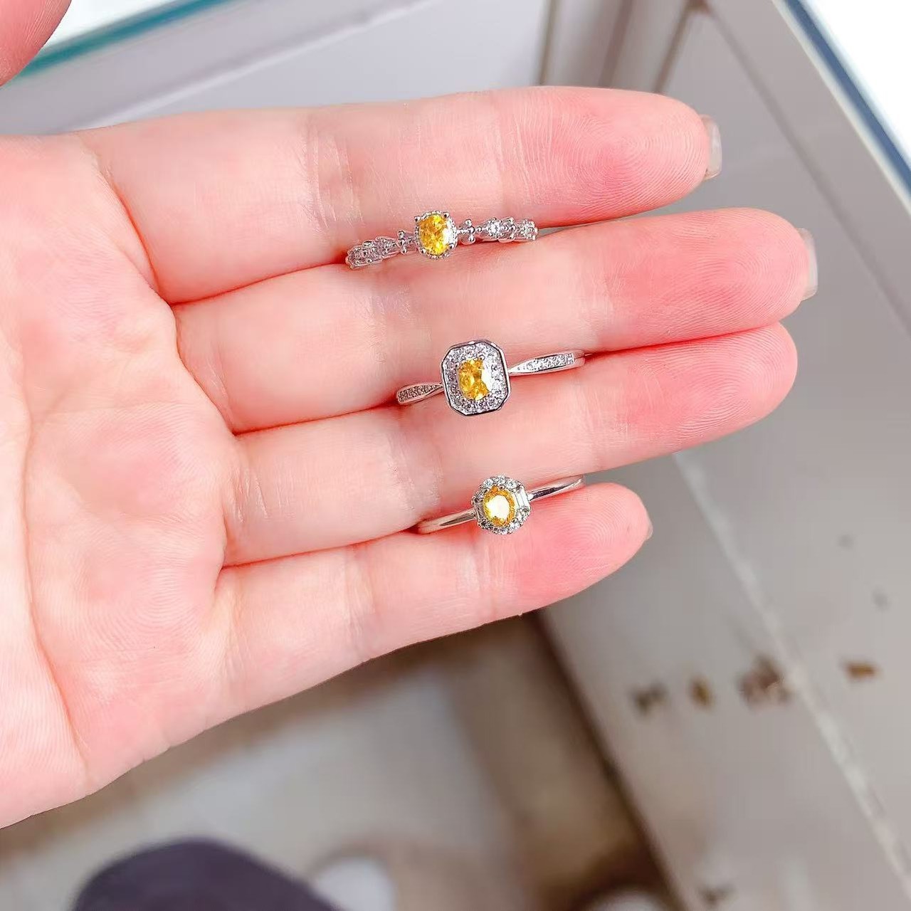 芬達石/海水藍寶戒指限量放漏