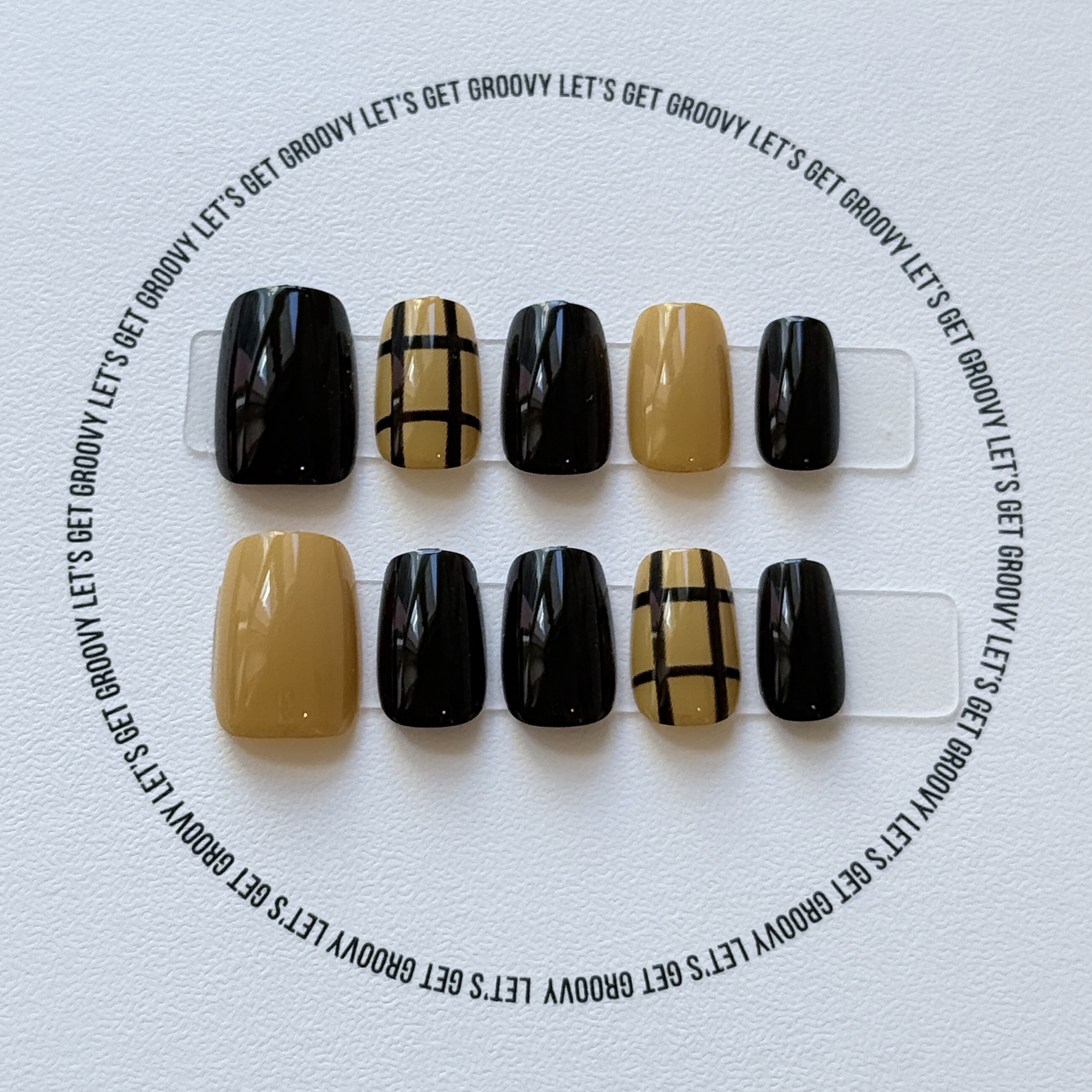 Slay ︳Tartan Pattern。Dark Brown and Mud