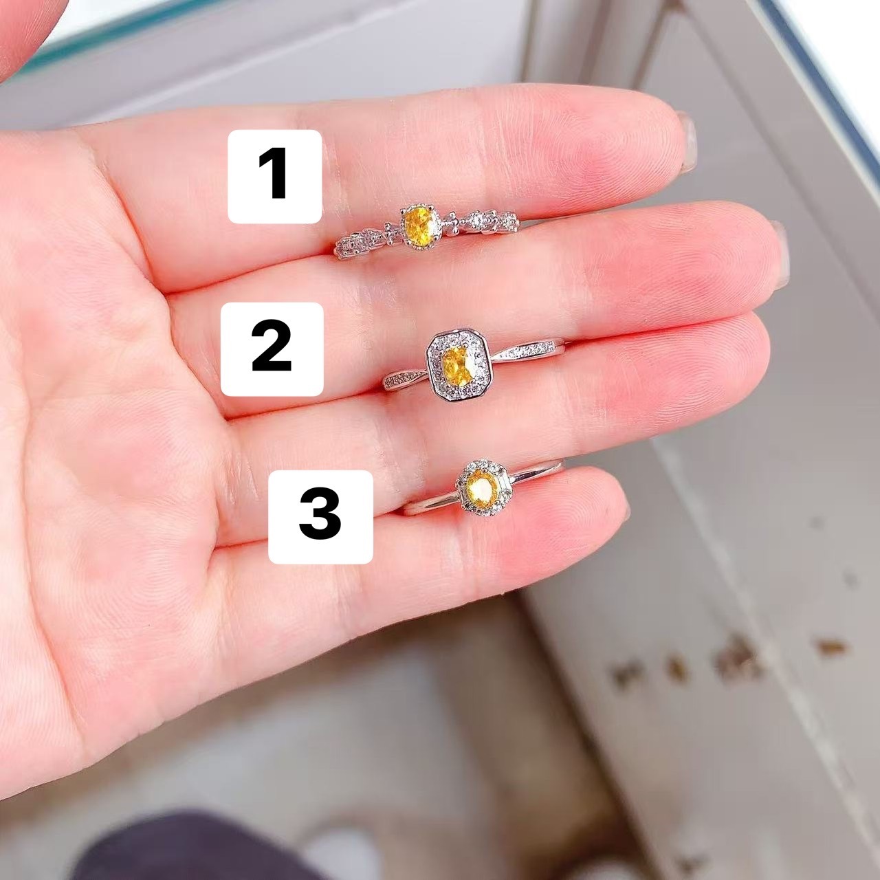 芬達石/海水藍寶戒指限量放漏