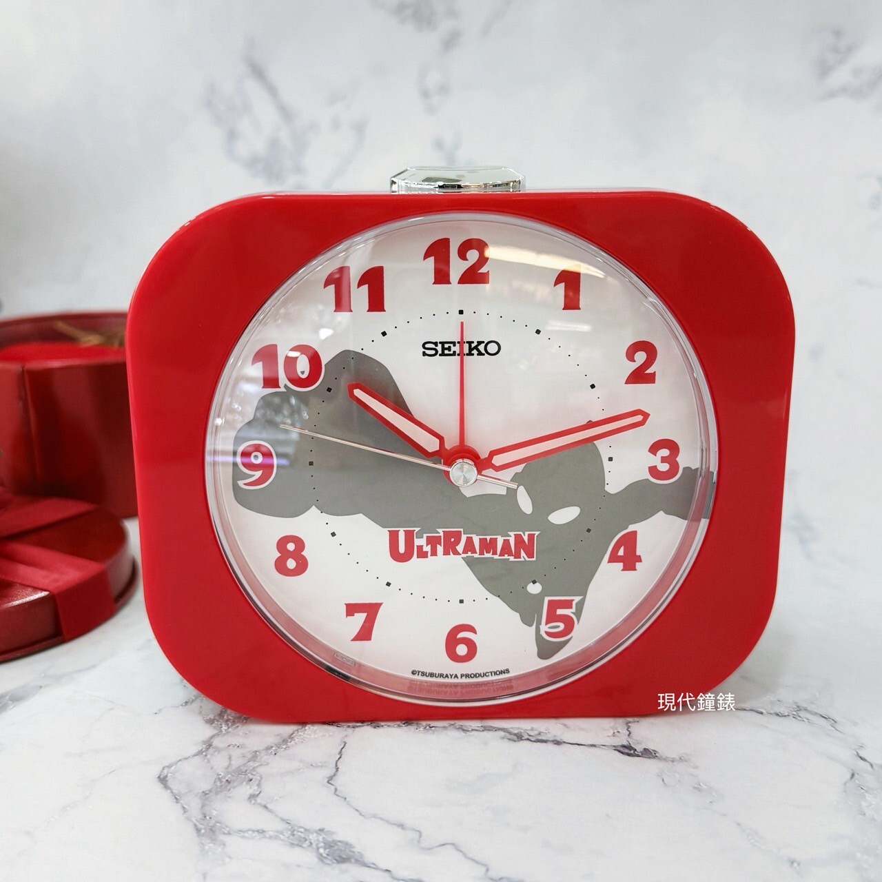 【SEIKO】QHE913R 9.9X11.3cm Modern Watch