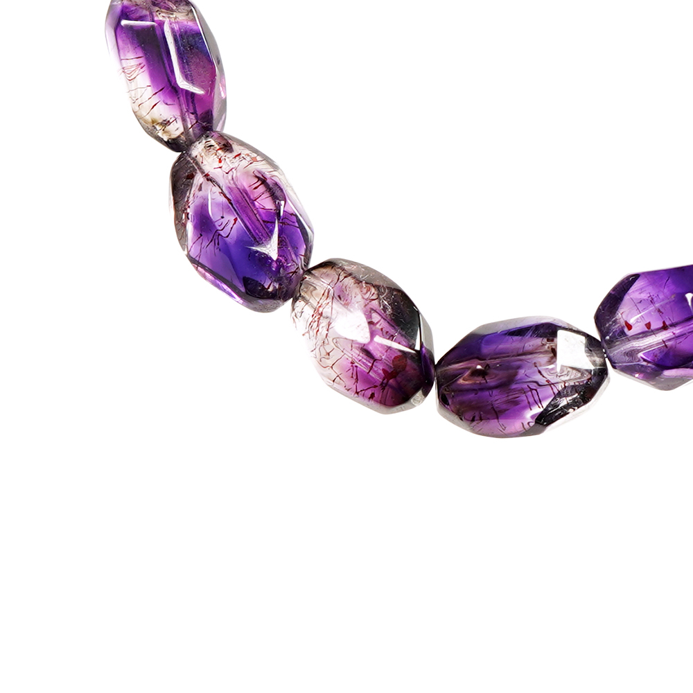 紫超七頂級冰淨體紫超七19.1g 隨形紫超七水晶手珠