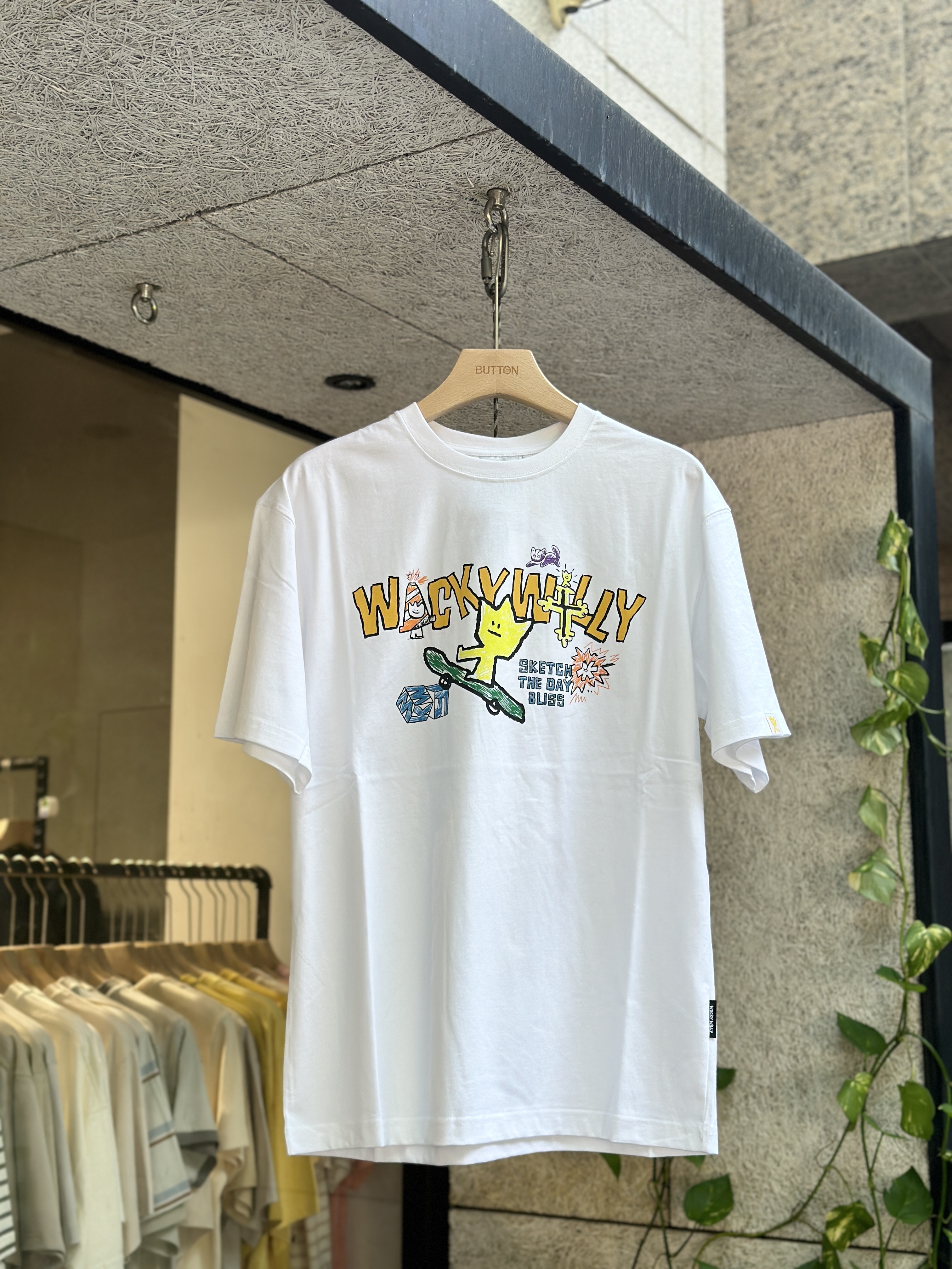 【現貨】Wacky Willy 火柴人溜滑板 短tee WA2503ST14