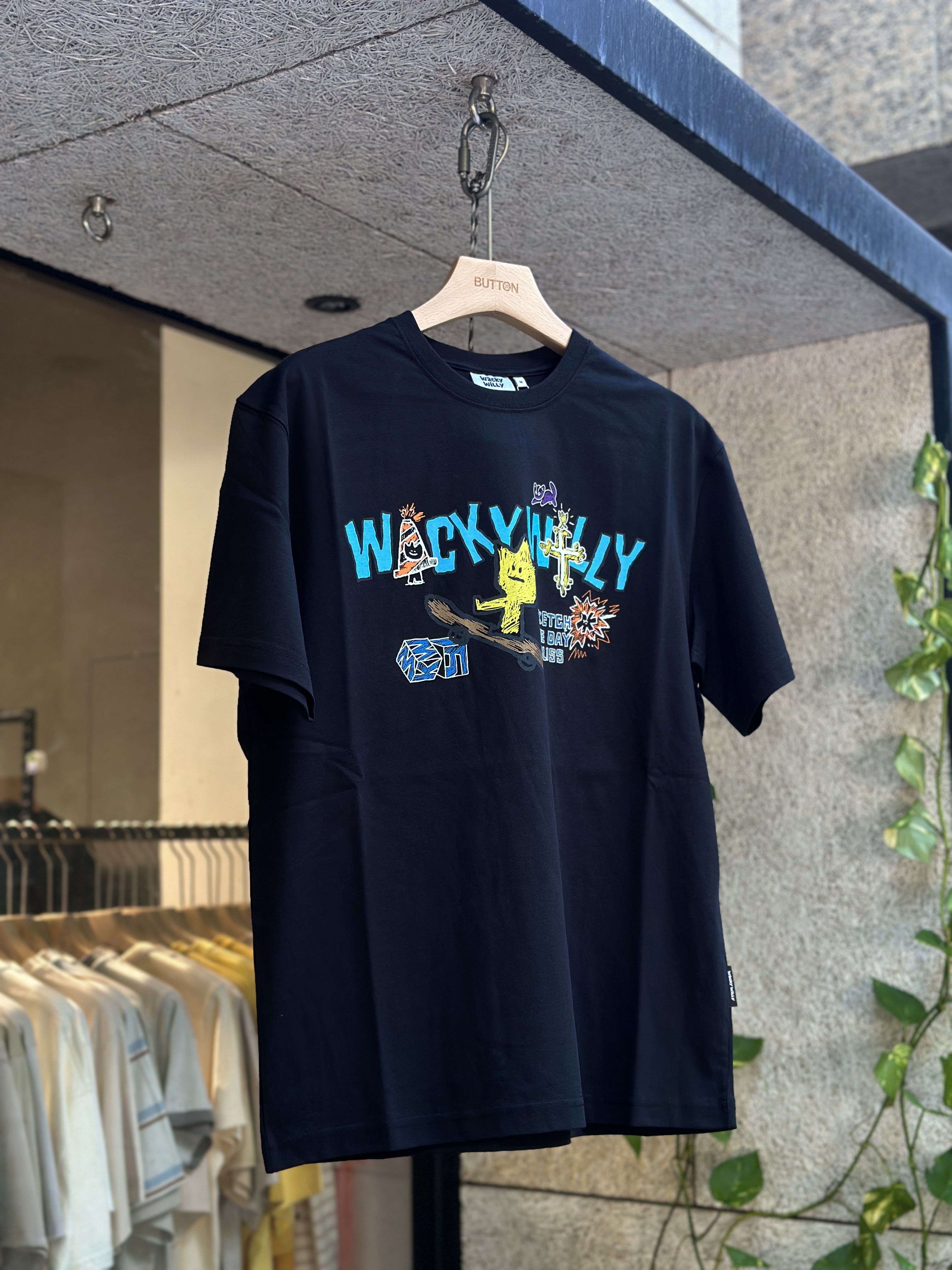 【現貨】Wacky Willy 火柴人溜滑板 短tee WA2503ST14