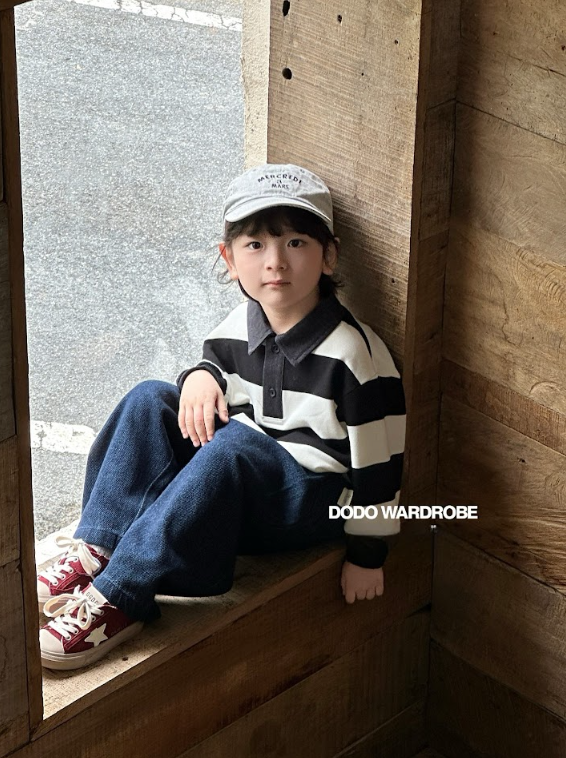 DDB09B059BL DODO Wardrobe -暗彩點牛仔褲