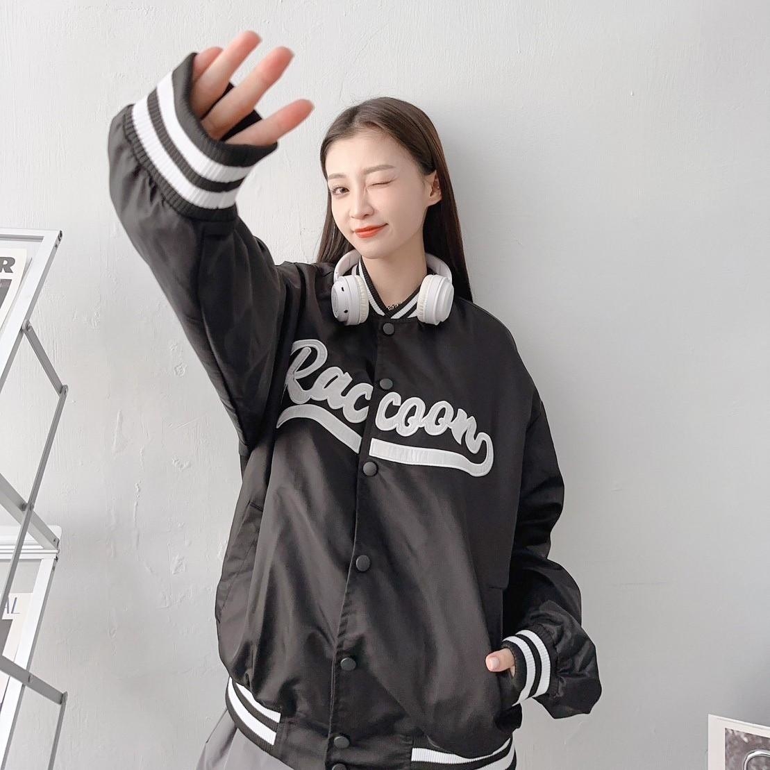 Rac 草寫棒球外套 98069