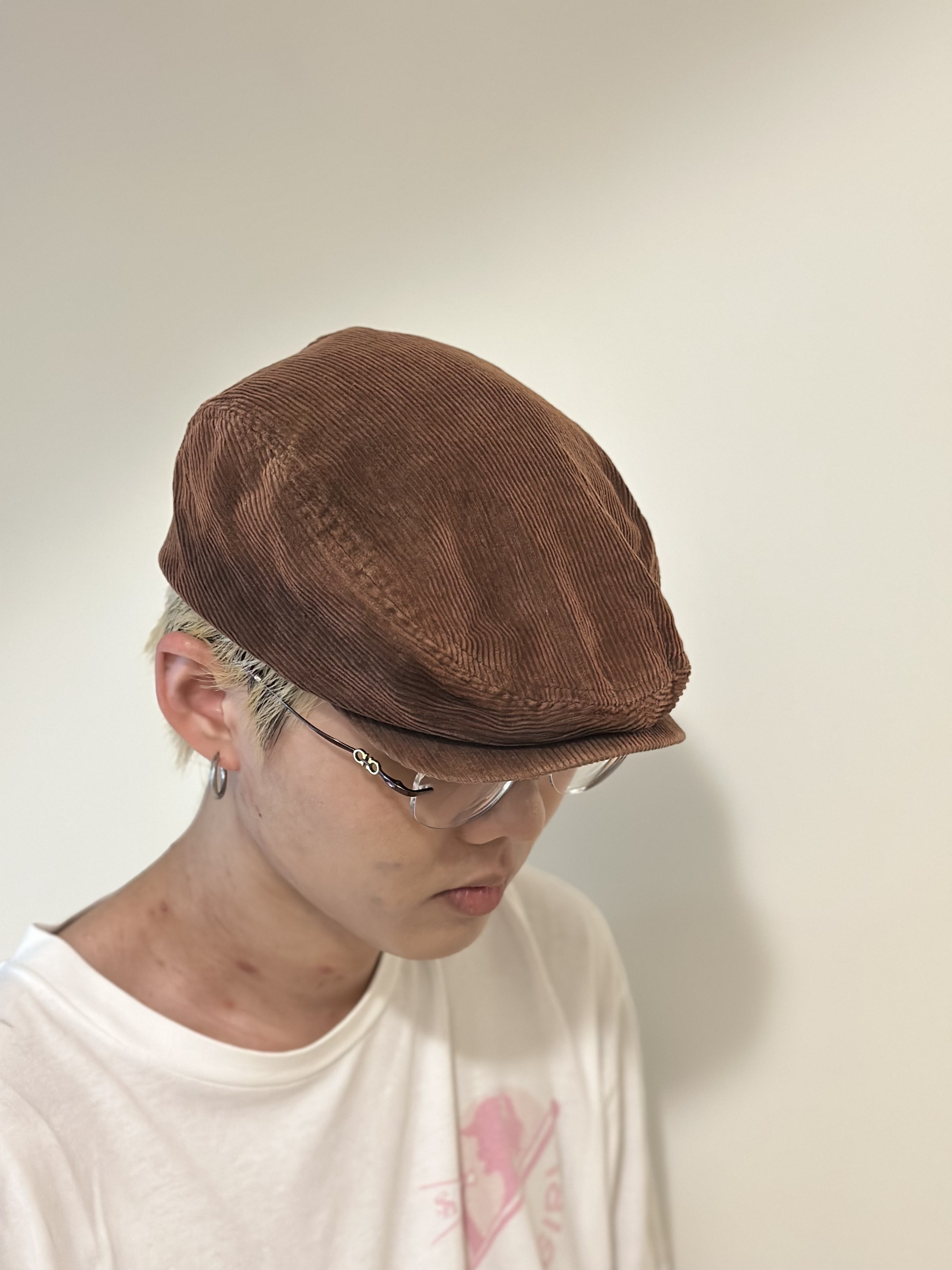 90’s STUSSYCorduroy Hunting Cap(MADE IN TAIWAN)