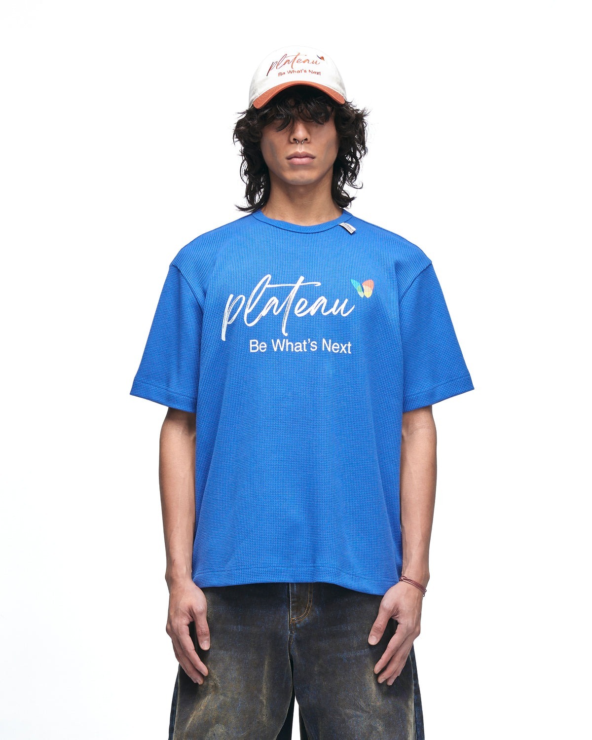Plateau Logo waffle tee