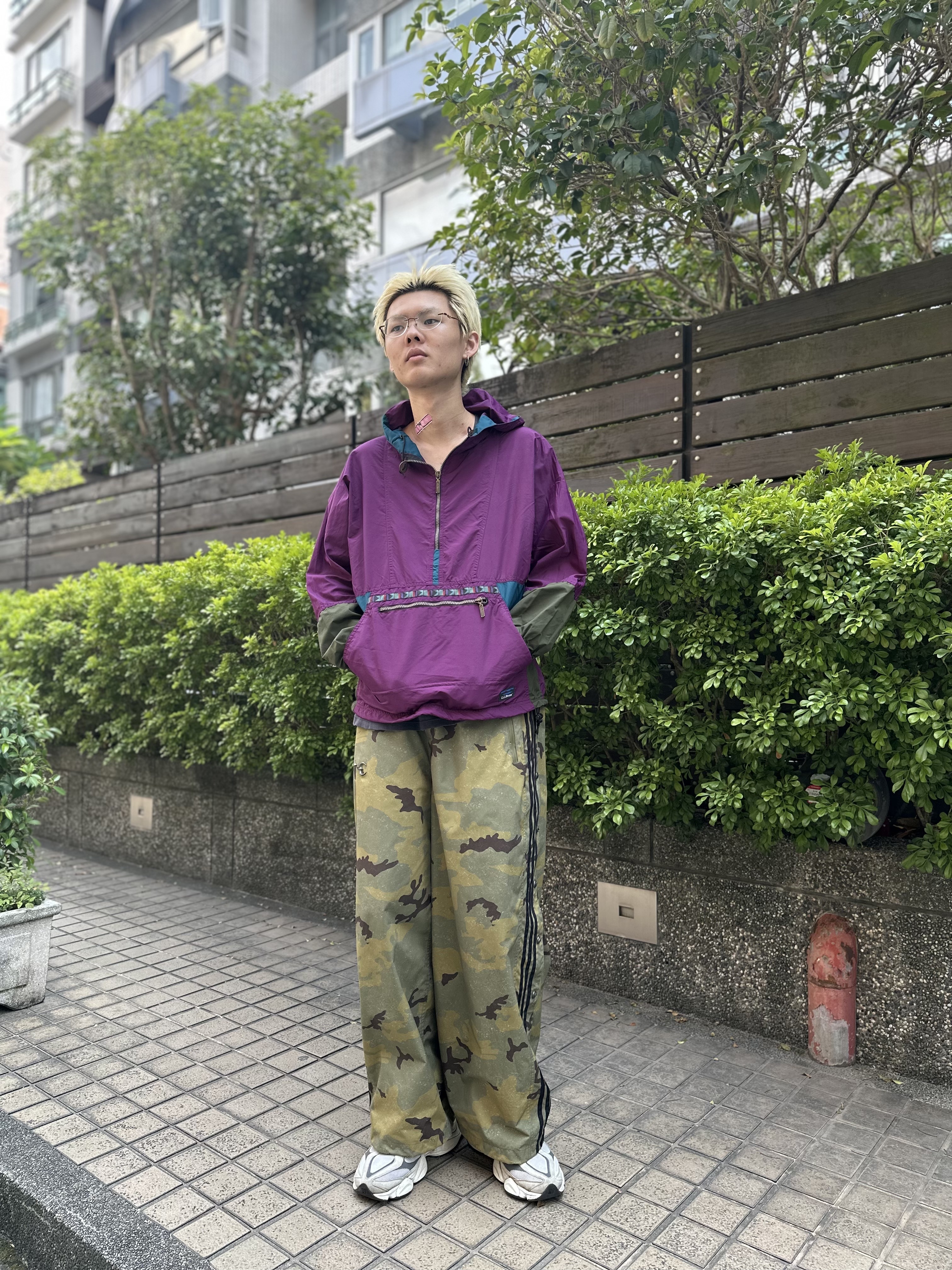 90s LL BEAN Nylon Anorak Jacket