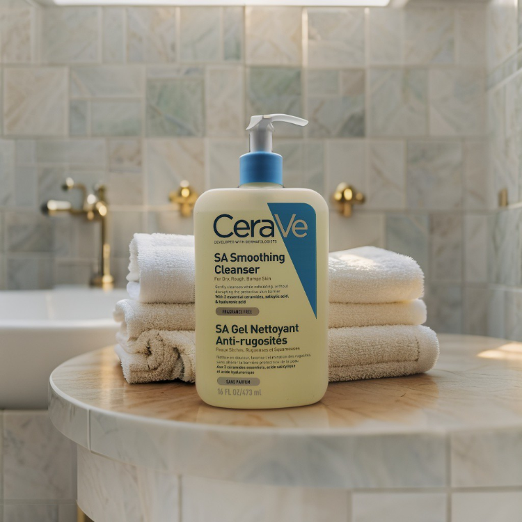 CeraVe SA 水楊酸煥膚潔膚露 473ml (改善雞皮膚、粗糙顆粒)